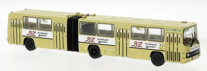 Brekina Gelenkbus Ikarus 280  BVG Berlin, BZ Berliner Zeitung 59734 - Bild 1 von 1