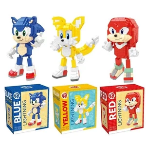 Sonic the Hedgehog Mini Magic Blocks, Mini Bausteine Herausforderndes Spiel Geschenk - Bild 1 von 10