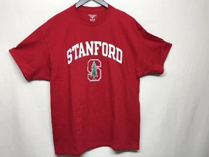 Camiseta Stanford Cardinal Roja Campeón Campus Manga Corta Cuello Redondo Talla XL - Imagen 1 de 12