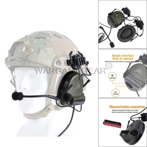 Tactical Comtac II Headset Anti Noise Rail Adapter For FAST Helmet Headphone - Picture 1 of 18