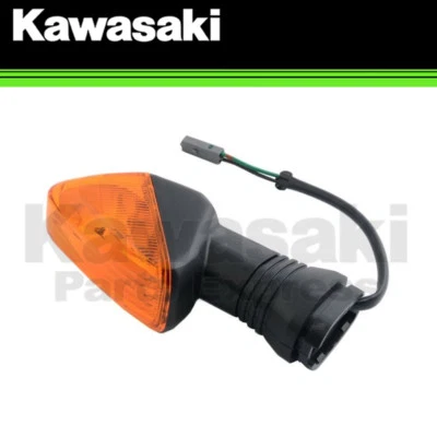 NEW 2005 - 2006 GENUINE KAWASAKI NINJA ZX 6R 10R Z750S FRONT RIGHT TURN SIGNAL - Image 1 of 2