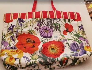 Estee Lauder Summer Vibes Large CANVAS Tote Bag - Picture 1 of 2