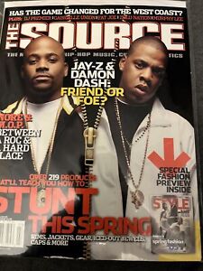 The Source Magazine March 2005 No. 185  Jay-Z and Damon Dash: Friend or Foe?