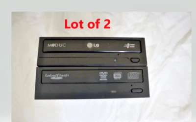 Lots of 2-DVDRW SATA Drive DVD CD RW Drive Burner For Internal Desktop Computer - Image 1 of 4