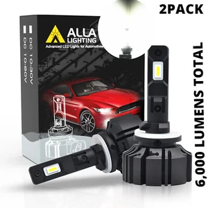 LED White Fog Light Bulbs Driving Lamps for 03-13 Volvo VNL,w/ Beam Cut Off Line - Picture 1 of 8