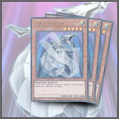 YuGiOh CYBER DRAGON x3 | HAC1-EN014 Duel Terminal Ultra Parallel Rare - Image 1 of 2
