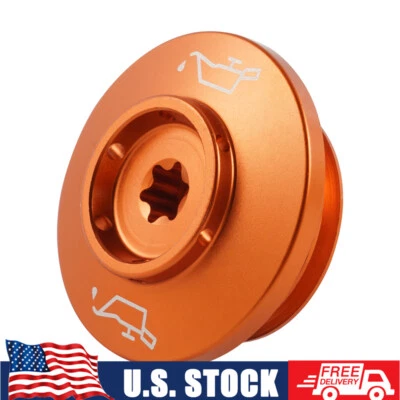 For KTM 1290 Super Adventure R/S/T 2013-22 CNC Engine Oil Filler Plug Cap Cover - Image 1 of 4