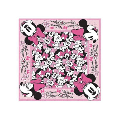 New Girls Kids Disney Minnie Mouse All-Over Print Bandanas Face Cover Pink - Изображение 1 из 3
