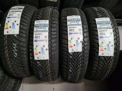175/65 R14 82T TRENO COMPLETO 4 PNEUMATICI AUTO KUMHO SOLUS 4S HA32 GOMME M+S - Imagen 1 de 3