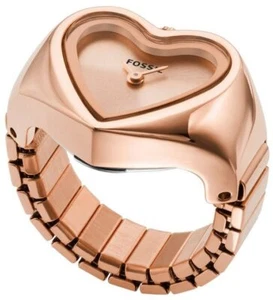 FOSSIL Uhrenring Damen WATCH RING ES5270 Quarz Edelstahl 17mm roségold - Bild 1 von 4