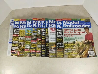Model Railroader Magazine 2006 11 of 12 Issues, missing Apr T5-1 - Image 1 of 4