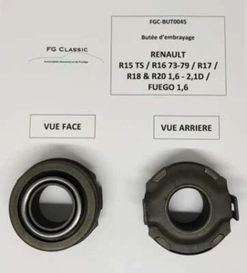 RENAULT R15 / R17 / R16 / R18 / R20 / FUEGO - BUTEE D' EMBRAYAGE NEUVE - Picture 1 of 1