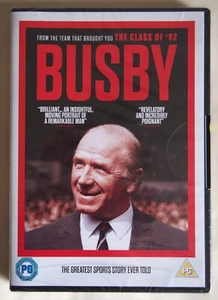 BUSBY / MATT BUSBY / MANCHESTER UNITED / DOCUMENTARY / NEW SEALED / R2 PAL 2019 - Picture 1 of 2