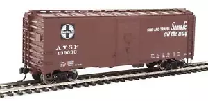 HO SCALE - WALTHERS Mainline 910-1331 ATSF - SANTA FE 40' AAR 1944 Boxcar - Picture 1 of 5