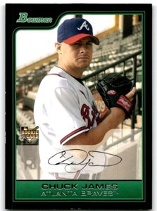 2006 BOWMAN CHUCK JAMES RC ATLANTA BRAVES #207