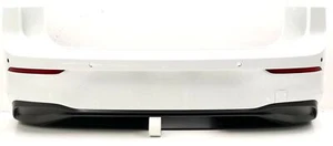 New Original Bumper Rear Bumper VW Golf VIII LC9A White 4xPDC - Picture 1 of 12