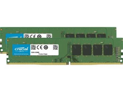Crucial 16GB (2 x 8GB) 288-Pin PC RAM DDR4 3200 (PC4 25600) Desktop Memory Model - Image 1 of 3