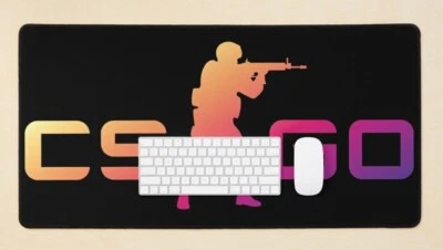 CS GO Mat, Sunset Design, 80x40cm / 31.5in x 15.5in, Mouse Pad, gaming, deskmat - Bild 1 von 4
