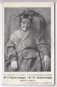 CPA EUROPE BELGIQUE - LA CENTENAIRE DE LAEKEN OLBRECHTS VERSTAPPEN 1811-1911~D06 - Imagen 1 de 2