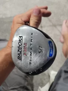 Bazooka Jr. Max Ti-Matrix Tour Edge 5/7 RH Driver Hyper Flex Graphite Shaft - Picture 1 of 13