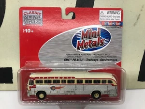 Mini Metals Ho Scale 1:87 Trailways San Fransico GMC PD 4103 Bus RTR 32111 - Picture 1 of 4