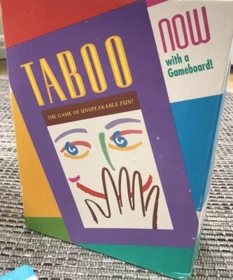 1996 TABOO NOW WITH A BOARD BY MB GAMES - Image 1 of 4