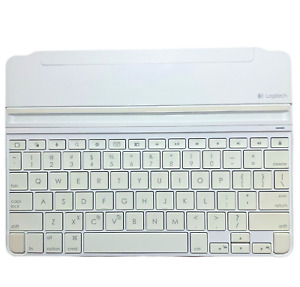 Logitech Ultra Thin iPad Air Mini Keyboard White (R0048) Tested/Works