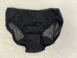 Dear Kate Women's Panties Billie Hipster XS Mini Lining Period Protection Black - Picture 1 of 11