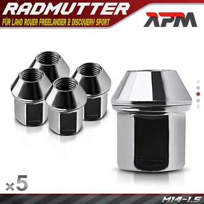 5X Écrou De Roue Pour Land Rover Freelander 2 Discovery Sport Range Rover Evoque - Photo 1/4