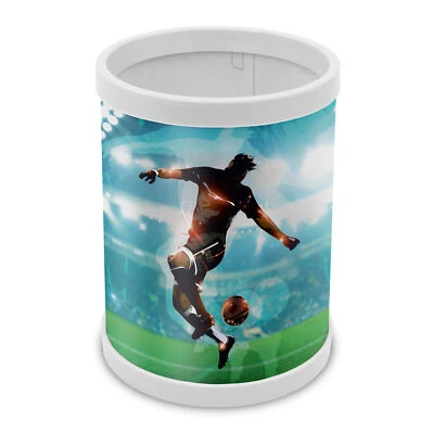 itenga Stifteköcher Fußball Stiftehalter Kinder Schüler Schreibtisch Organizer - Bild 1 von 4