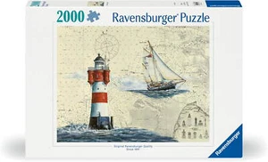 2000 Teile Ravensburger Puzzle Romantischer Leuchtturm 12000804 - Bild 1 von 5