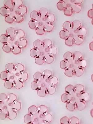 BOTÓN FLOR, TALLA 24L -5/8", ACABADO BRILLANTE, 1 DOCENA, ENVÍO GRATUITO EE. UU. Foto 1 de 4