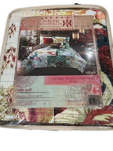 Tracy Porter Poetic Wanderlust "Michaila" BOHO Twin Quilt; New & Hard to Find - Picture 1 of 9