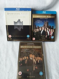 Downton Abbey Season 1 To 3 Blu-ray+ Christmas At Downton abbey Dvd - Picture 1 of 2