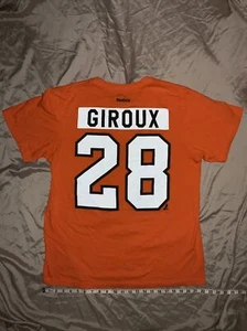 CLAUDE GIROUX #28 Shirt Philadelphia Flyers Reebok Jersey Shirt Men’s Size Large - Picture 1 of 6