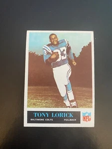1965 PHILADELPHIA FOOTBALL #6 TONY LORICK!! $1 SHIPPING!! - Picture 1 of 2