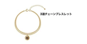 NEW HYDE hyde Kuromisa Official Triple Chain Bracelet L'Arc en Ciel VAMPS JPN - Picture 1 of 1