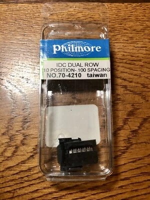 Philmore IDC Dual Row 10 Position 100 Spacing 70-4210 NIP - Image 1 of 2