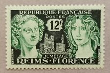 2-Timbre France YT  1061-Neuf**  année 1956 "reims-florence" 