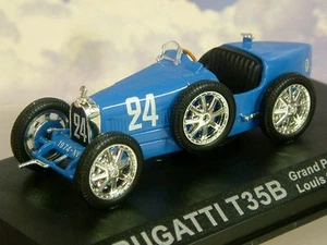 SUPERB DIECAST 1/43 BUGATTI T35B T35 B GRAND PRIX SPORT #24 1928 LOUIS CHIRON - Picture 1 of 2