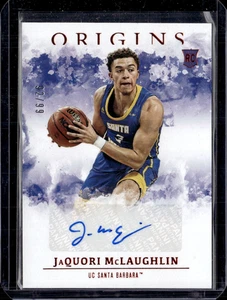 2021-22 Chronicles Draft Picks JaQuori McLaughlin Origins Red Auto /99 NM-MINT++ - Picture 1 of 2