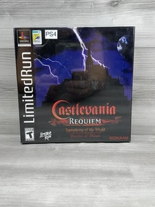Castlevania Requiem Sony PS4 Limited Run Games SDCC 2024 Variant LRG Konami - Picture 1 of 5