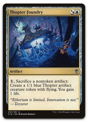 Thopter Foundry #237 (NM) Commander 2016 C16 Magic MTG - Image 1 of 2
