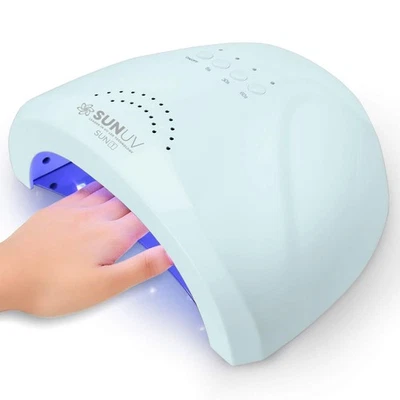 SUNUV Secador de Uñas, Luz UV para Gel Esmalte de Uñas Profesional UV LED Lámpara con... Foto 1 de 4