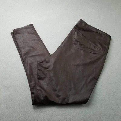 Legging DG2 Diane Gilman Slim Recubierto Tejido Sólido ESPRESSO Talla 1X Elástico Foto 1 de 4