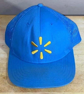 Walmart Associate Cap Blue Mesh Snap back Adjustable Logo - Picture 1 of 6
