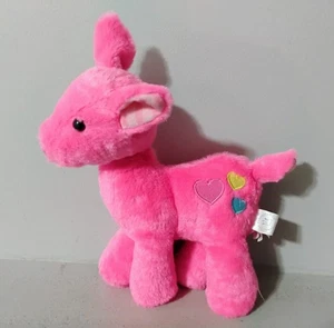 Peluche Difícil de Encontrar Manhattan Toy Company Hot Pink Fawn Deer 9" - Imagen 1 de 5
