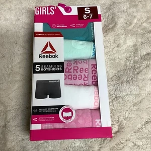 Reebok Girls Shameless Boy Shorts NWT Size S 6-7 - Picture 1 of 2