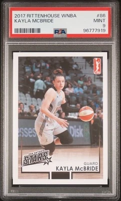 2017 WNBA Rittenhouse #86 Kayla McBride PSA 9 Minnesota Lynx - Image 1 of 2