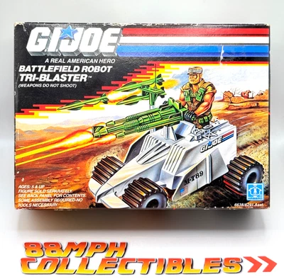 BRAND NEW 1988 Hasbro GI JOE ARAH Battlefield Robot TRI-BLASTER Vintage Vehicle - Image 1 of 4